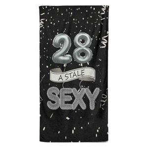 Osuška Stále sexy – černá (věk: 28)