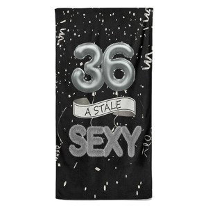 Osuška Stále sexy – černá (věk: 36)