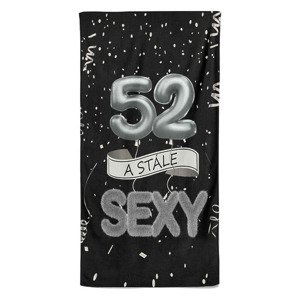 Osuška Stále sexy – černá (věk: 52)