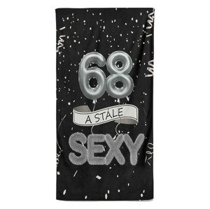 Osuška Stále sexy – černá (věk: 68)