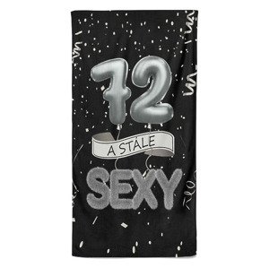 Osuška Stále sexy – černá (věk: 72)