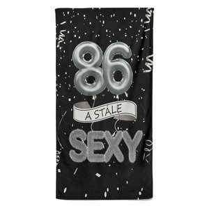 Osuška Stále sexy – černá (věk: 86)