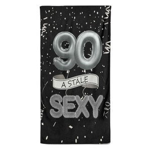 Osuška Stále sexy – černá (věk: 90)