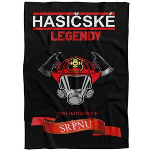 Deka Hasičské legendy - měsíc (Měsíc: 08 - Srpen, Podšití beránkem: NE)