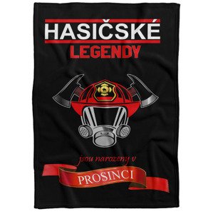 Deka Hasičské legendy - měsíc (Měsíc: 12 - Prosinec, Podšití beránkem: NE)