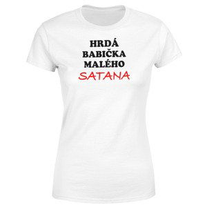 Tričko Babička satana (Velikost: XXL, Barva trička: Bílá)