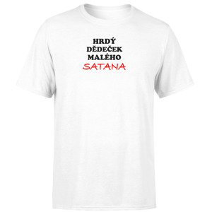 Tričko Dědeček satana (Velikost: XS, Barva trička: Bílá)