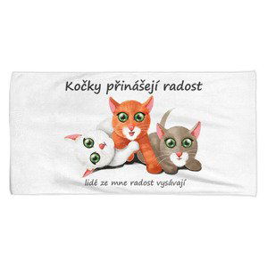 Osuška Kočky přinášejí radost