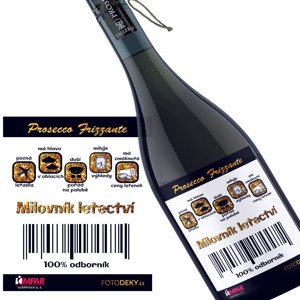 Víno Milovník letectví 100% (Druh Vína: Prosecco)