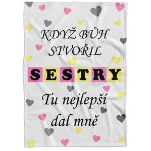 Deka Když bůh stvořil sestry (Podšití beránkem: NE)