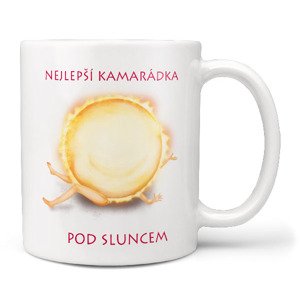 Hrnek Nejlepší kamarádka pod sluncem (Náplň hrníčku: Žádná)