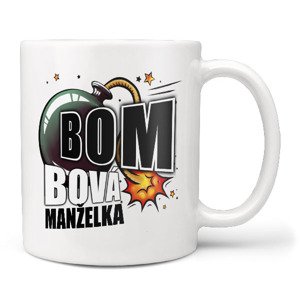 Hrnek Bombová manželka (Náplň hrníčku: Žádná)