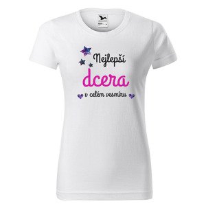 Tričko Nejlepší dcera ve vesmíru (Velikost: 2XL)