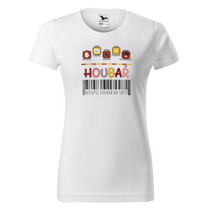 Tričko Houbař 100% (Velikost: 2XL, Typ: pro ženy, Barva trička: Bílá)