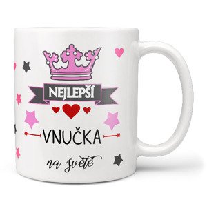 Hrnek Nejlepší vnučka na světě (Náplň hrníčku: Žádná)