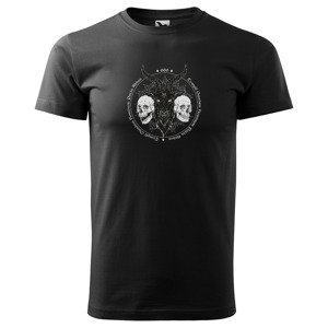 Tričko Baphomet skull (Velikost: 2XL, Typ: pro muže)