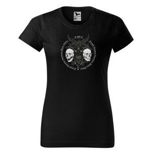 Tričko Baphomet skull (Velikost: 2XL, Typ: pro ženy)