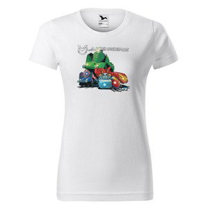 Tričko Vlakengers (Velikost: XL, Typ: pro ženy, Barva trička: Bílá)
