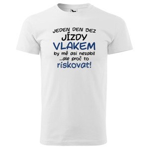 Tričko Den bez vlaku (Velikost: 5XL, Typ: pro muže)