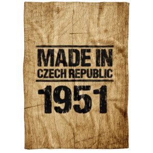 Deka Made In (rok: 1951, Podšití beránkem: NE)