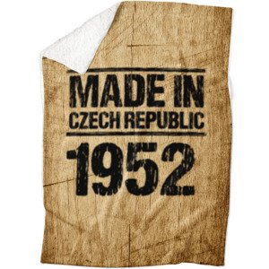 Deka Made In (rok: 1952, Podšití beránkem: ANO)