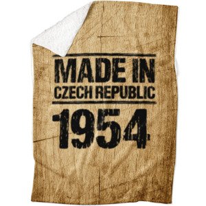 Deka Made In (rok: 1954, Podšití beránkem: ANO)