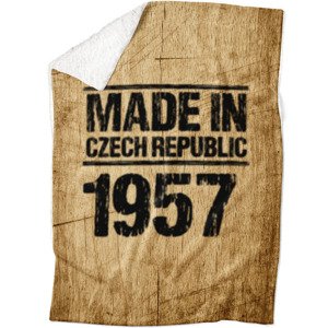 Deka Made In (rok: 1957, Podšití beránkem: ANO)