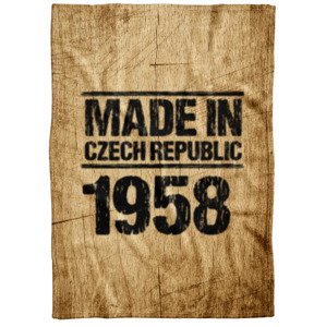 Deka Made In (rok: 1958, Podšití beránkem: NE)