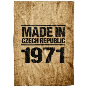 Deka Made In (rok: 1971, Podšití beránkem: NE)