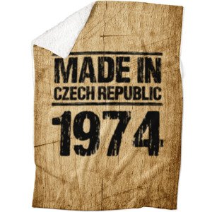 Deka Made In (rok: 1974, Podšití beránkem: ANO)