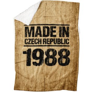 Deka Made In (rok: 1988, Podšití beránkem: ANO)