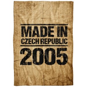 Deka Made In (rok: 2005, Podšití beránkem: NE)