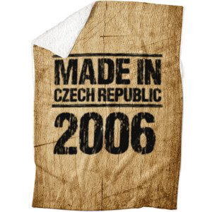 Deka Made In (rok: 2006, Podšití beránkem: ANO)