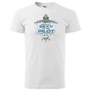 Tričko Sexy pilot – pánské (Velikost: 5XL)