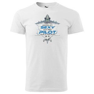 Tričko Sexy pilot – pánské (Velikost: 5XL)