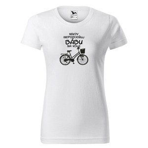 Tričko Bába na kole - dámské (Velikost: L)