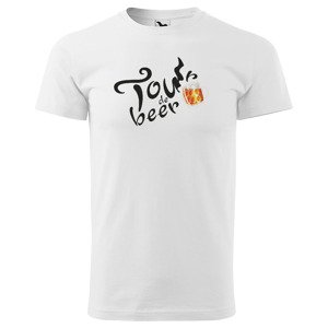 Tričko Tour de beer (Velikost: 4XL, Typ: pro muže)