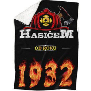 Deka Hasičem od roku (rok: 1932, Podšití beránkem: ANO)