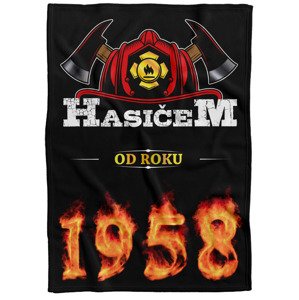 Deka Hasičem od roku (rok: 1958, Podšití beránkem: NE)