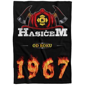 Deka Hasičem od roku (rok: 1967, Podšití beránkem: NE)