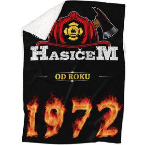 Deka Hasičem od roku (rok: 1972, Podšití beránkem: ANO)