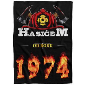 Deka Hasičem od roku (rok: 1974, Podšití beránkem: NE)