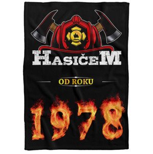 Deka Hasičem od roku (rok: 1978, Podšití beránkem: NE)