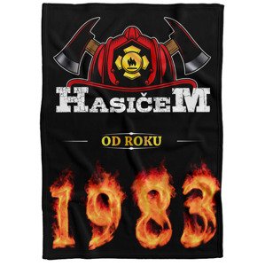 Deka Hasičem od roku (rok: 1983, Podšití beránkem: NE)