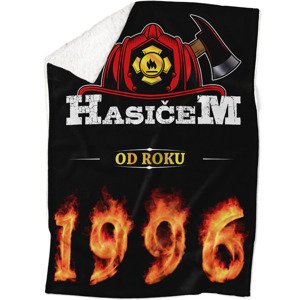 Deka Hasičem od roku (rok: 1996, Podšití beránkem: ANO)