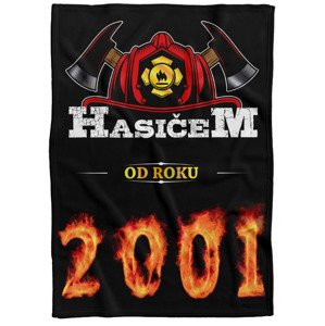 Deka Hasičem od roku (rok: 2001, Podšití beránkem: NE)