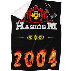 Deka Hasičem od roku (rok: 2004, Podšití beránkem: ANO)