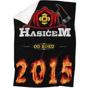 Deka Hasičem od roku (rok: 2015, Podšití beránkem: ANO)