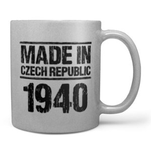 Hrnek Made In (rok: 1940, Náplň hrníčku: Žádná)