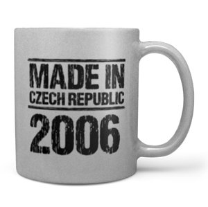 Hrnek Made In (rok: 2006, Náplň hrníčku: Žádná)